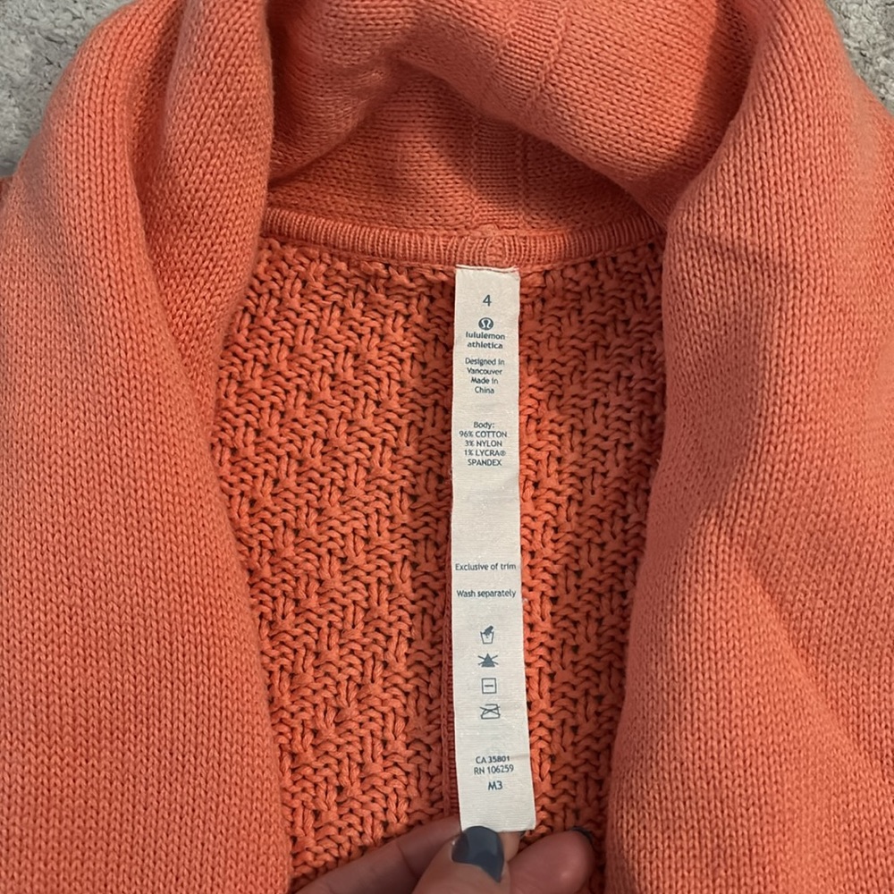 Lululemon Post Practice Sweater - image 2